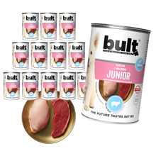 Bult junior kurczak z wołowiną dla szczeniąt 12x400g