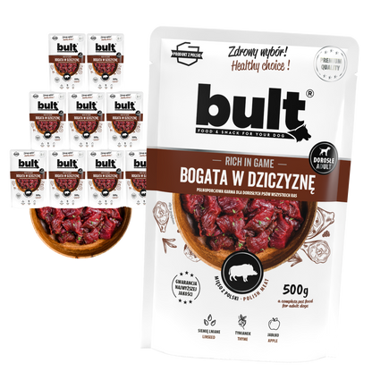 Bult – saszetka mielonka dziczyzna 10x500g