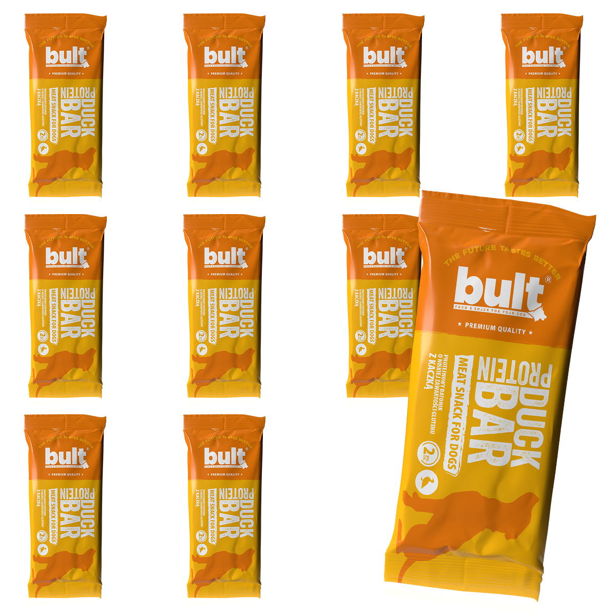 BULT BAR KACZKA - batonik proteinowy dla psa 10x75g
