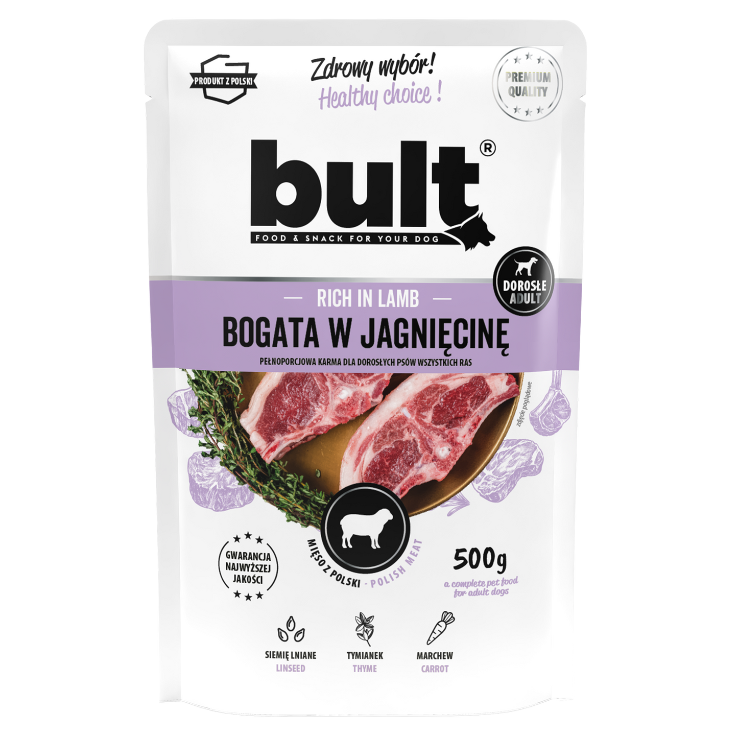 Bult saszetka mielonka Mix smaków Zestaw 20x500g