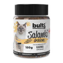 Salamki drobiowe dla kota