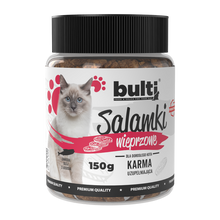 Salamki wieprzowe dla kota