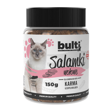 Salamki wołowe dla kota