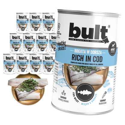 Bult puszka bogata w dorsza Zestaw 12x400g