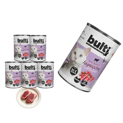 Bulti puszka mielonka z jagnięciną Zestaw 6x400g