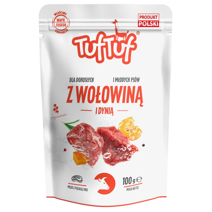 TufTuf saszetka mielonka wołowina dynia 10x100g