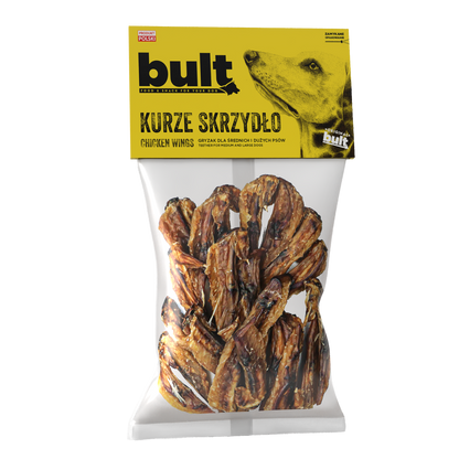 BULT gryzak naturalny dla psa SKRZYDEŁKA Z KURCZAKA 200g