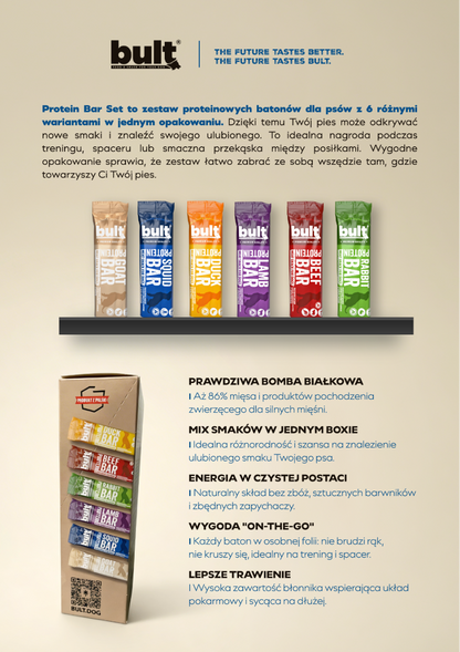 BULT BAR MIX SMAKÓW - batoniki proteinowe 6x37,5g