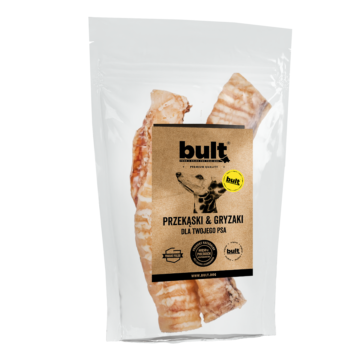 BULT gryzak naturalny dla psa TCHAWICA WOŁOWA - 2szt