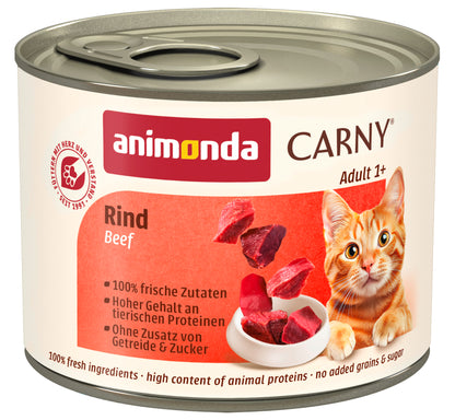 Animonda Carny wet cat food Variety Mix 40x200g can