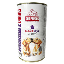 Dos Perros drób kawałki puszka 1250g