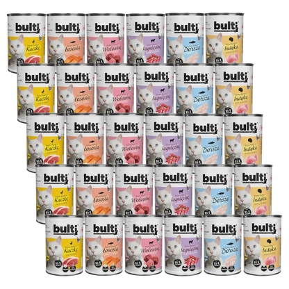 Bulti – puszka mielonka mix smaków 30x400g