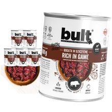 Bult puszka bogata w dziczyznę Zestaw 6x800g