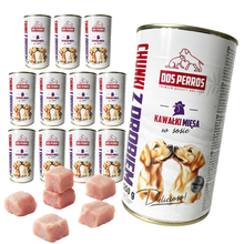 Dos perros drób kawałki w sosie 12x1250g
