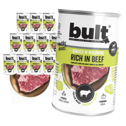 Bult puszka bogata w wołowinę 12x400g