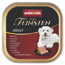 Animonda Vom Feinsten Adult mokra karma dla psa Jeleń tacka 150g pasztet