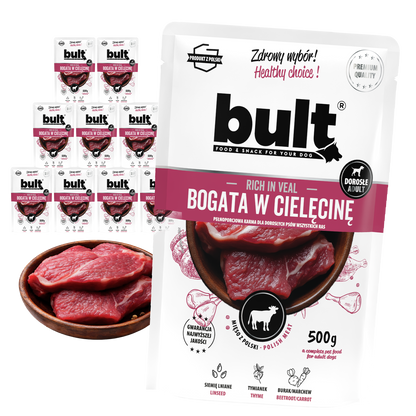 Bult saszetka mielonka bogata w cielęcinę 10x500g