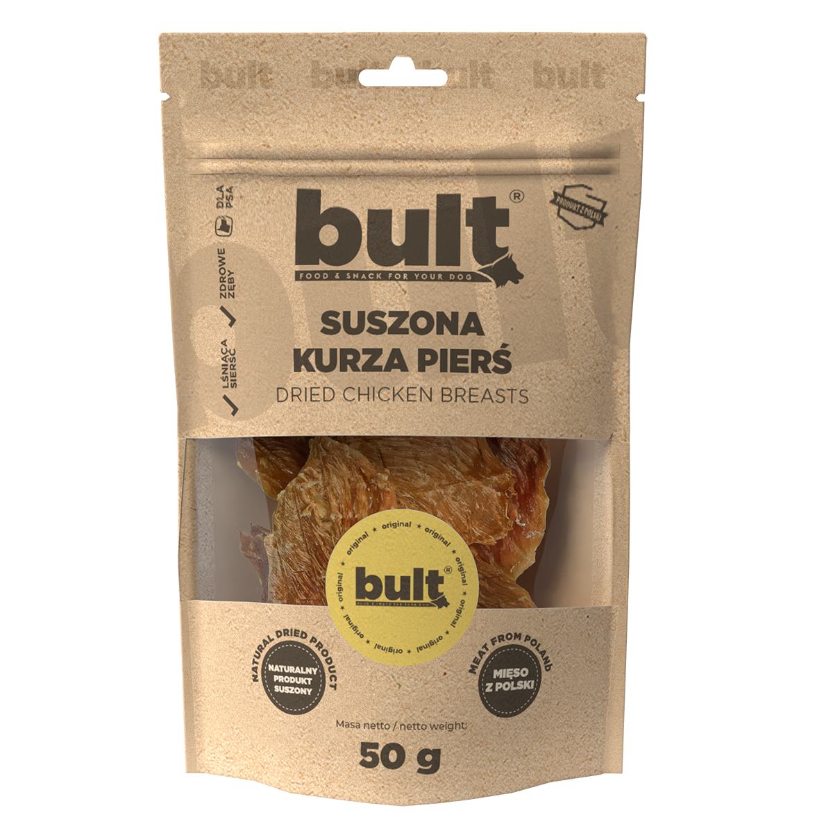 Naturalny gryzak dla psa przysmaki Bult drobiowy Mix premium
