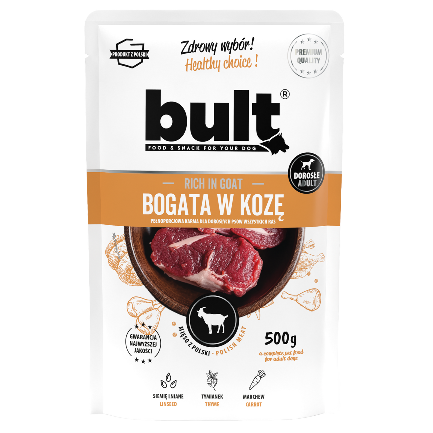 Bult – mix smaków zestaw 10x500g saszetka