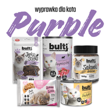 Pupilowa wyprawka dla Kota PURPLE - karma mokra, przysmak.