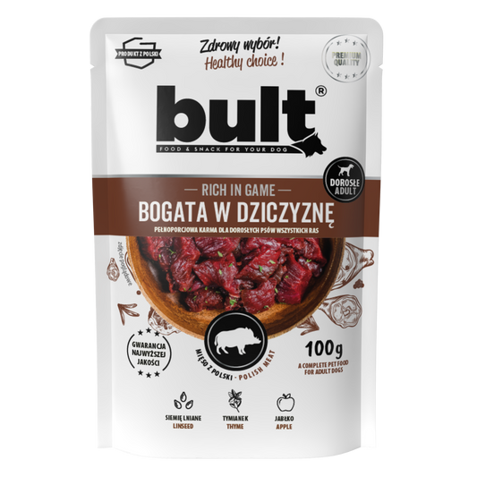 Saszetka mielonka BULT bogata w dziczyznę