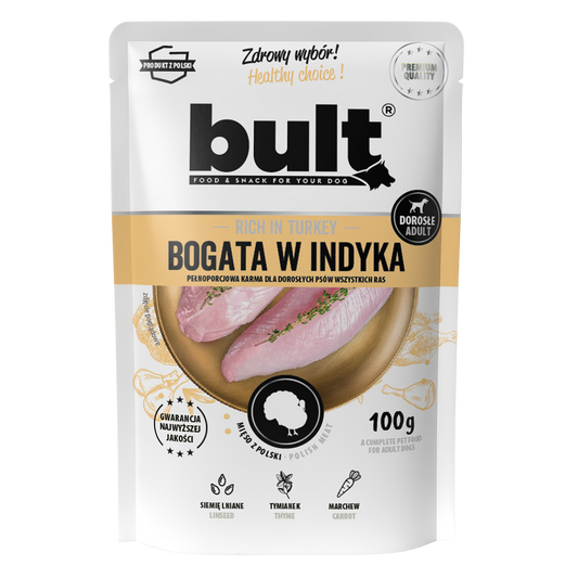 Saszetka mielonka BULT bogata w indyka