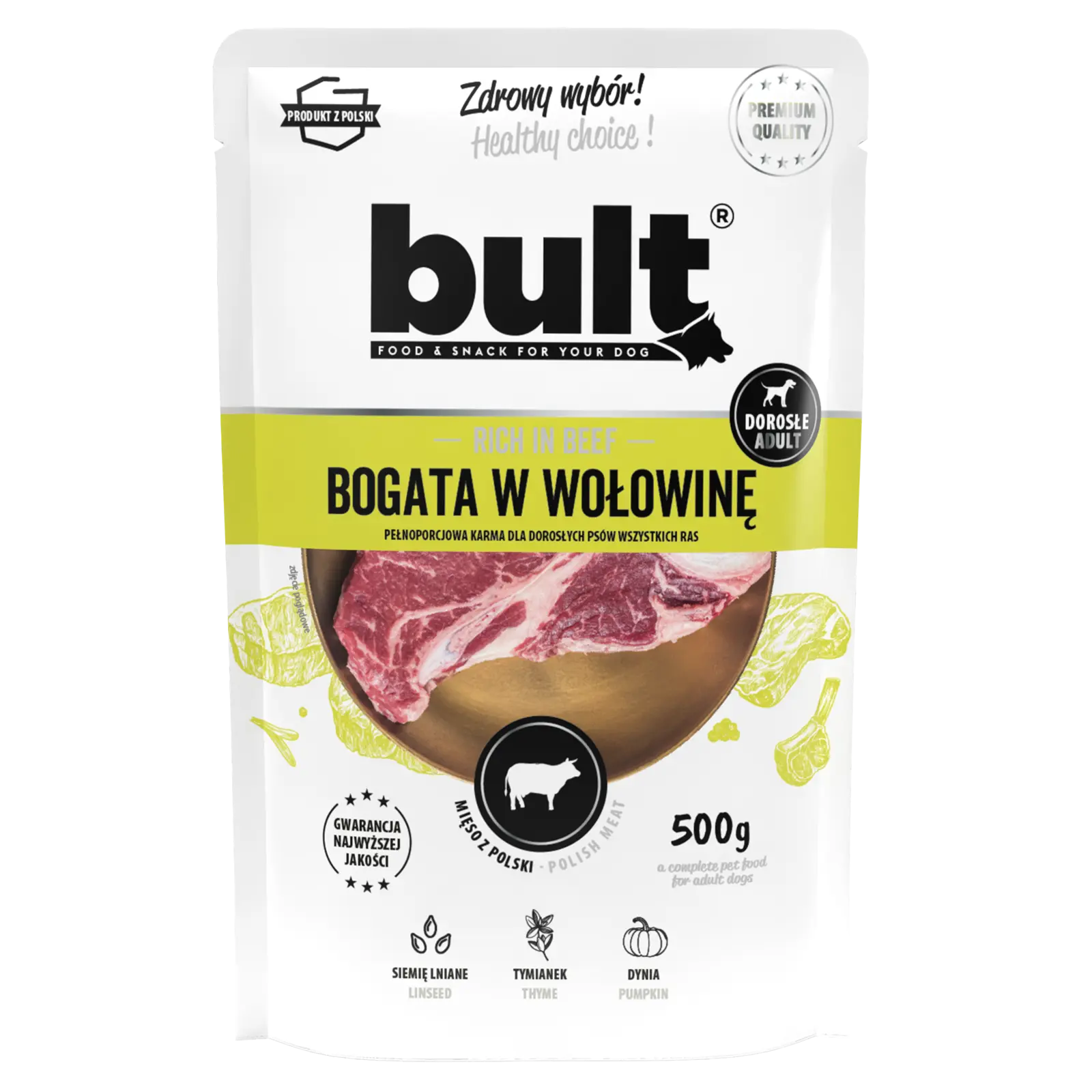 Saszetka mielonka BULT bogata w wołowinę