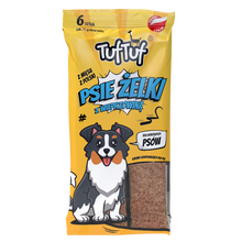 TUF TUF Psie żelki - paski z wieprzowiną